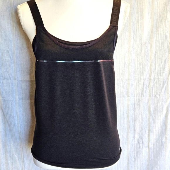 Nike Women's Black Dri-FIT Woven 2-in-1 Training Sports Tank Top, Size XS - Picture 1 of 6
